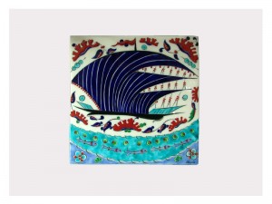 KR0007 İznik çini ürünü